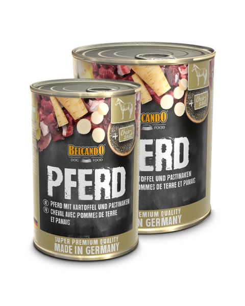 BELCANDO Pferd mit Kartoffel & Pastinake 800 Gramm