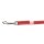 K9 gummierte Sportleine rot 14mm / 2m ohne Schlaufe