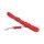 K9 gummierte Sportleine rot 14mm / 3m mit Schlaufe