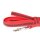 K9 gummierte Sportleine rot 14mm / 5m ohne Schlaufe
