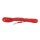 K9 gummierte Sportleine rot 14mm / 10m mit Schlaufe
