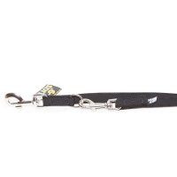 K9 Doppel-Führleine gummiert 20mm / 2,2m