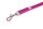 K9 gummierte Sportleine pink 20mm / 1m ohne Schlaufe