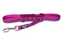 K9 gummierte Sportleine pink 20mm / 3m ohne Schlaufe