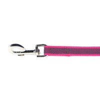 K9 gummierte Sportleine pink 20mm / 5m ohne Schlaufe