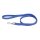 K9 gummierte Sportleine blau 20mm / 1,2m mit Schlaufe