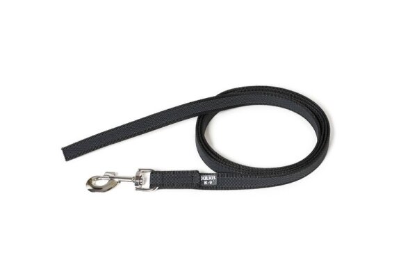 Julius K9 Sportleine gummiert als 2 Meter Leine ohne Schlaufe