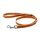 K9 gummierte Sportleine orange 20mm / 1m mit Schlaufe