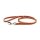 K9 gummierte Sportleine orange 20mm / 2m mit Schlaufe