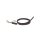 K9 gummierte Sportleine 14mm / 1 m ohne Schlaufe