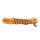 K9 gummierte Sportleine orange 20mm / 5m mit Schlaufe