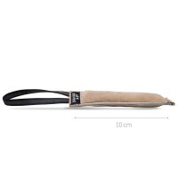 Julius K9 Beißwurst 10 x 2,5 cm Leder genäht