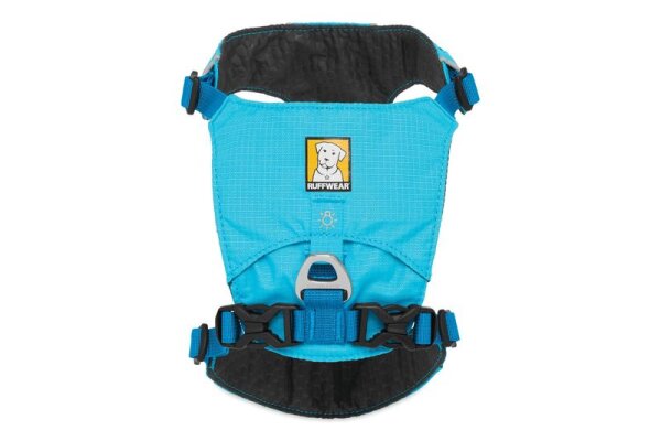 Ruffwear Hi & Light™ leichtes Hundegeschirr Blue Atoll M