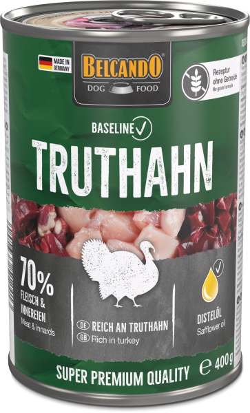 BELCANDO Baseline Dose Truthahn 400 Gramm