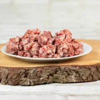 BARFGOLD Ziegenmuskelfleisch durchwachsen gewolft 500 Gramm