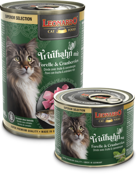 LEONARDO Truthahn mit Forelle & Cranberries