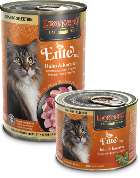 LEONARDO Ente mit Huhn & Karotten