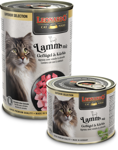 LEONARDO Lamm mit Geflügel & Kürbis