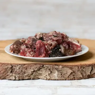 BARFGOLD Alles vom Rind mit Knochenmus 500 Gramm