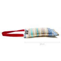 Julius K9 Beißwurst 20 x 5 cm Bw/Ny 1 Schlaufe außen genäht
