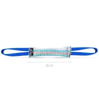 Julius K9 Beißwurst 20 x 3 cm Bw/Ny 2 Schlaufen...