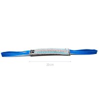 Julius K9 Beißwurst 20 x 3 cm Baumwolle/Nylonlon 2 Schlaufen außen genäht