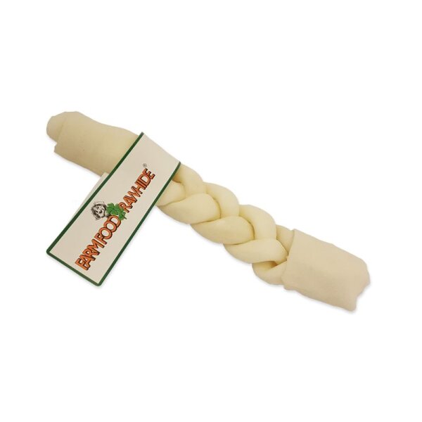 Farmfood Rawhide Zöpfe Dental Braided Stick L