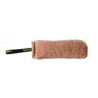 Bringsel aus Plüsch mit Squeeker, 12 x 30 cm