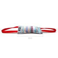 Julius K9 Beißwurst 20 x 5 cm Baumwolle/Nylon 2 Schlaufe außen genäht
