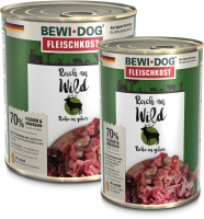 BEWI DOG Fleischkost reich an Wild