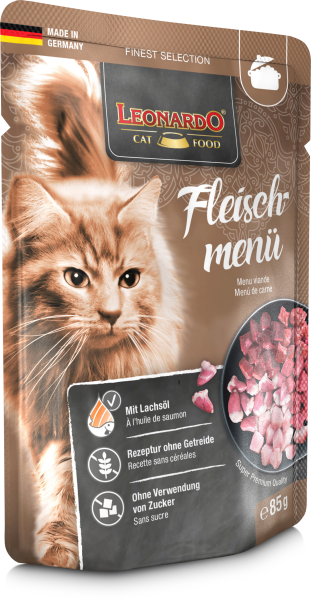 LEONARDO Fleischmenü 85 Gramm