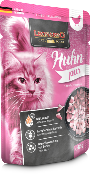 LEONARDO Huhn pur 85 Gramm
