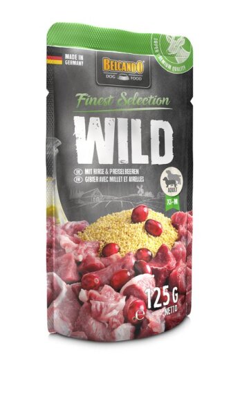 BELCANDO Wild mit Hirse + Preiselbeeren