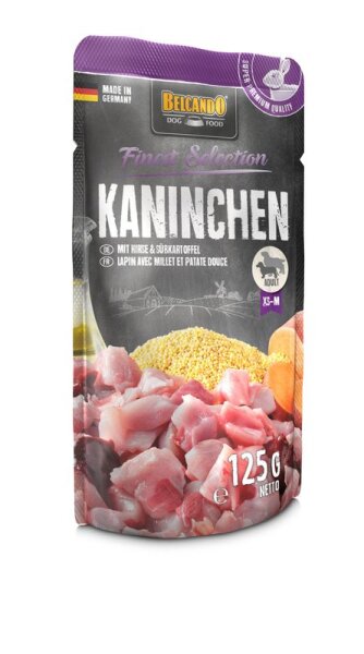BELCANDO Kaninchen mit Hirse + Süßkartoffel